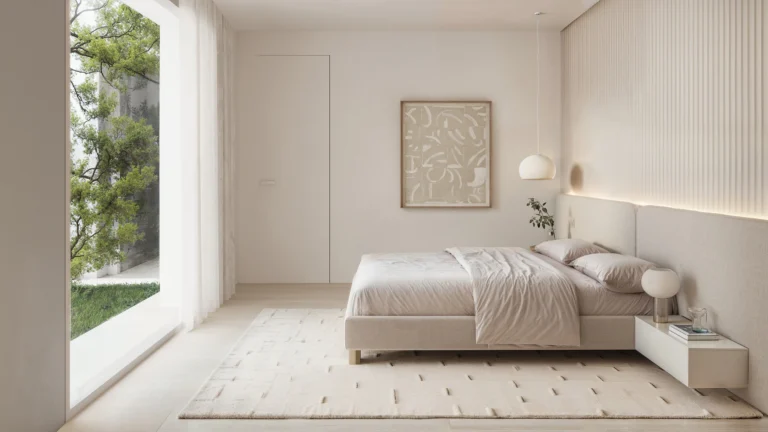 Chambre du projet Greeline à Savièse près de Sion by FM immobilier Suisse